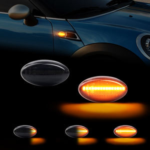Feux latéraux séquentiels à LED pour BMW <span class=keywords><strong>Mini</strong></span> <span class=keywords><strong>Cooper</strong></span> <span class=keywords><strong>R50</strong></span> R52 R53 Accessoires Signaux 2PCS - Product Image 1