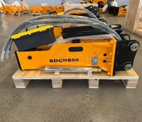 3-5 Tonnen Mini-Bagger-Hammer Hydraulischer Betonbrecher für Straßenbau