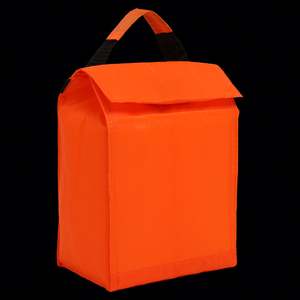 Sac isotherme personnalisé en gros, sac à déjeuner en PP non tissé thermocollé pour snack-bar, plats à emporter – économique et pratique - Product Image 4