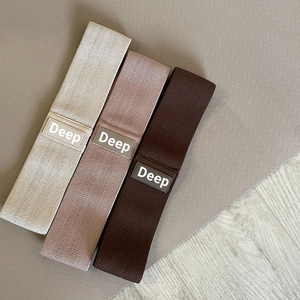 Tùy chỉnh không trượt nude nâu thể thao kháng hip vòng tròn tập thể dục ban nhạc đàn hồi thiết lập của chiến lợi phẩm ban nhạc cho phụ nữ sức mạnh Đào Tạo - Product Image 5