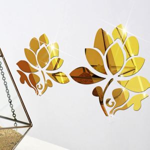 Fashion 3D Applique Mirror <b>Stickers</b> Acrylic Self-adhesive Removable <b>Wall</b> <b>Sticker</b> DIY Home Room <b>Decoration</b> <b>Wall</b> Art - Product Image 6