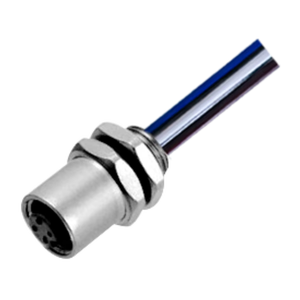 WANJIE Đầu Nối Tròn Gắn Bảng Điều Khiển Cái M5, Loại Hàn, Gắn Phía Sau Có Dây - Product Image 4