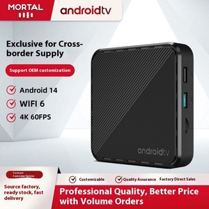Mortal H728 <span class=keywords><strong>Android</strong></span> 14 TV Box Network Set Top Box Dual WIFI6 para <span class=keywords><strong>Bluetooth</strong></span> Control remoto por voz Compatible con resolución 4K Quad Core - Product Image 2