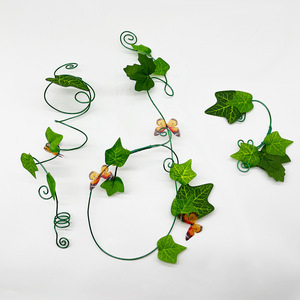 Ensemble de colliers artistiques rétro en forme de feuille de lierre, bijoux faits à la main d'inspiration naturelle pour femmes, accessoire de mode - Product Image 5