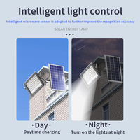 Projecteur solaire intelligent BVC080, lumineux, industriel, étanche IP65, extérieur, réflecteur LED, projecteur solaire de jardin