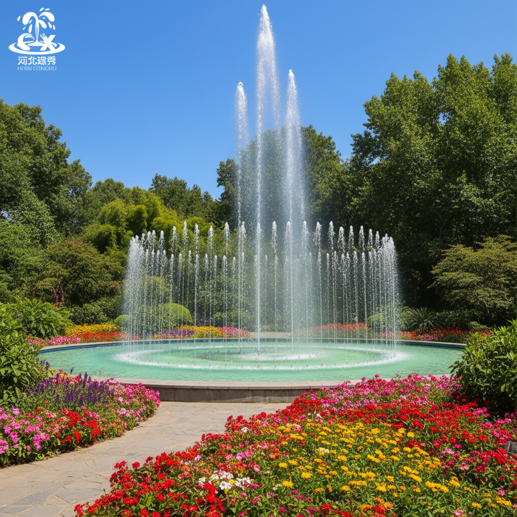 Music Fountain Factory Home Decor Mini Indoor Customized Led Musical Fountain Equipment for Pools