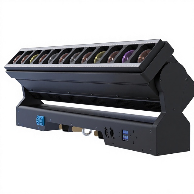 New 12x40w Led Bar Light Rgbw 4in1 Pixel Zoom Matrix Dj Disco Stage Effect Wash Moving Head Sharpy Beam Lights