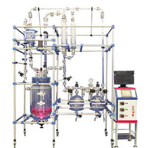 Customized 1L- 200L Chemical and Double Single Layer Reactor Glass Reactor Double Layer Glass Reaction <b>Kettle</b> - Product Image 5