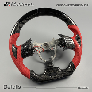 Volante personalizado de fibra de carbono real para Lexus IS250 IS350 300C 250C F-sport 2005-2013 con pantalla LED inteligente de RPM - Product Image 3