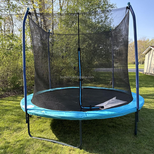 <span class=keywords><strong>Trampoline</strong></span> Zoshine économique pour usage extérieur, facile à assembler, <span class=keywords><strong>trampoline</strong></span> de loisirs avec filet de sécurité, vente en gros - Product Image 2