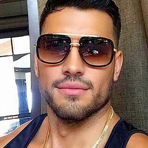 Gafas de Sol Cuadradas con Marco Grande de Metal para Mujer, Diseño Vintage de Lujo, Protección UV400, Logotipo Personalizado, Venta al Por Mayor - Product Image 2