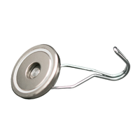 360 °   Crochet magnétique rotatif robuste N52 en néodyme pour garage, cuisine, camping, vente en gros