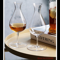 Nouveau Verre à Whisky Scotch Professionnel 2026 en Cristal Sans Plomb Transparent Classique Réutilisable, Grande Capacité, Petite Ouverture, pour Sommelier
