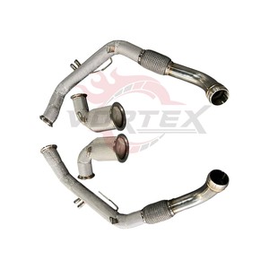 Tubo de Escape Universal Vortex Performance para Porsche Panamera 971, Acero Inoxidable de 1.5 mm, Pulido Espejo, Mejora Turbo - Product Image 3