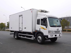 <span class=keywords><strong>Camion</strong></span> frigorifique FAW, <span class=keywords><strong>camion</strong></span> frigorifique Thermo King, intérieur en acier inoxydable, logistique de la chaîne du froid, transport de marchandises, réfrigérateur - Product Image 2