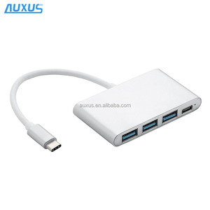 USB-C tipo C adaptador <span class=keywords><strong>multipuerto</strong></span> de carga de 3 puertos <span class=keywords><strong>hub</strong></span> usb 3,0 - Product Image 1