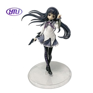 Puella Magi Madoka Magica Figuras Homura <span class=keywords><strong>Akemi</strong></span> Madoka Kaname Magia Record Anime Versión de película coleccionable Linda estatua de chica de Anime - Product Image 1