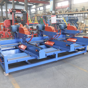 Scie à panneaux multi-têtes robuste pour le sciage transversal de planches de bois et le traitement des panneaux - Product Image 3