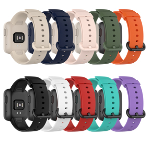 Ivanaze-Correa de repuesto para reloj Xiaomi Redmi <span class=keywords><strong>Lite</strong></span>, accesorios de pulsera con hebilla de Metal, de silicona suave - Product Image 1