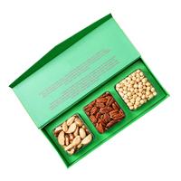 Boîte d'emballage cadeau fantaisie de luxe indienne fruits secs et noix pour fruits secs