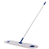 Vente en gros en usine Nettoyage domestique Vadrouille plate à usage intensif Vadrouille à poussière en coton pour le nettoyage des sols