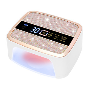 Nueva Lámpara de Uñas LED UV Inalámbrica de Alta Potencia SS10 de 168W, Secado Rápido de Gel, Secador de Uñas con Batería, Material Plástico - Product Image 1