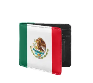 2024高品质定制设计墨西哥危地马拉洪都拉斯萨尔瓦多尼加拉瓜波多黎各小男士钱包