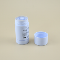 Rouleau de remplissage du fond de 15g 30g 50g 75g 100g Tube de bâton de déodorant antisudorifique à torsion Contenant en bâton de déodorant parfumé