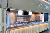 Conteneur de café, conteneur, de 20 pieds, maison, jeux de restaurant préfabriqués
