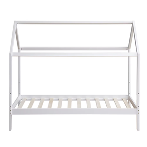 <span class=keywords><strong>Lit</strong></span> simple pour enfant <span class=keywords><strong>en</strong></span> bois de <span class=keywords><strong>pin</strong></span> massif, blanc, durable, moderne, avec 2 tiroirs de rangement, meubles de chambre à coucher - Product Image 3