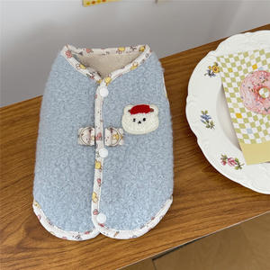 ملابس للكلاب، مستلزمات الحيوانات الأليفة، سترة للكلاب، سترة حمل للحيوانات الأليفة بتصميم صلب، مستدامة للخريف والشتاء والربيع، ملابس للأنشطة الخارجية - Product Image 6