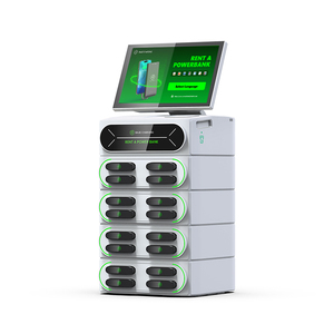 Nhanh phí điện Max 16 bay phí điện thoại di động thay đồ chia sẻ ngân hàng điện sạc tủ cho điện thoại di động với POS Đầu đọc thẻ - Product Image 2