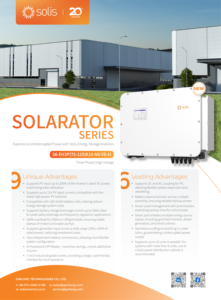 Sistema de Inversor Solar Híbrido Trifásico Solis S6-EH3P(<span class=keywords><strong>75</strong></span>-125)K10-NV-YD-H de <span class=keywords><strong>75</strong></span>-125KW, 220V/380V, Triple Salida, IP66 - Product Image 5