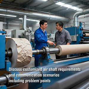 Высокоэффективный прецизионный надувной вал из стали с гибкой конструкцией, OEM, новинка для сельскохозяйственной промышленности - Product Image 4