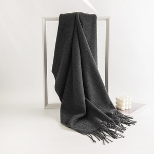 Venta al por mayor Otoño Invierno Pashmina Cachemira Bufanda Hombres Mujeres Bufanda Chal Poliéster - Product Image 5
