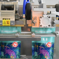 Machine de remplissage de sachets préformés à bec verseur Acepack SG-180C certifiée CE, haute précision, pour l'emballage alimentaire et des boissons