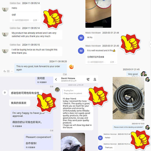 소구경 300psi 섬유 브레이드 내열 고무 6mm~25mm 연료 고무 호스 - Product Image 6