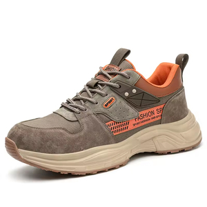 Chaussures de course tout-terrain de haute qualité pour hommes, pour la randonnée en montagne, protection de la cheville, tige en microfibre respirante, toutes saisons - Product Image 1