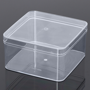 Caja de Acrílico Personalizada SUNSHING para Postres, Caja Cuadrada Transparente para Galletas, Exhibidores de Pasteles, Contenedor de Empaque para Tartas de Piña - Product Image 1