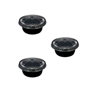 Small Size 1.5 oz Disposable Plastic Portion <b>Cup</b> With Lid Suitable for Restaurant, Fast Food Service One Use Made in Vietnam - Product Image 3