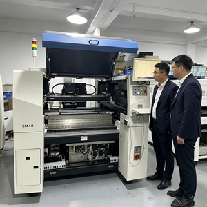 High Volume Hanwha SM411F SM421 <b>Pick</b> <b>and</b> Place Machine SMT Mounter Dual Lane Conveyor High <b>Mix</b> PCBA Assembly Line - Product Image 6
