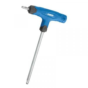 FERVI - C855/T15 Clé Torx à deux voies avec poignée en plastique-EAN 8012667362492 ALLEN KEYS TORX KEYS - Product Image 1