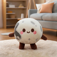Jouets en peluche en gros, pendentifs mignons en forme de planète, poupées de dessin animé, jouets porte-clés créatifs, porte-clés en peluche exquis, cadeau pour enfants