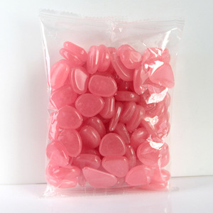 Décorations de jardin lumineuses bon marché en gros cailloux fluorescents foncés de lueur pierres en céramique pour le pavage de paysage et d'<span class=keywords><strong>aquarium</strong></span> - Product Image 6