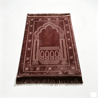 Cheap Wholesale Beautiful Design Muslim Prayer Mat Islamic Prayer Rugs Perfect Ramadan Gifts Carpet for Mosque