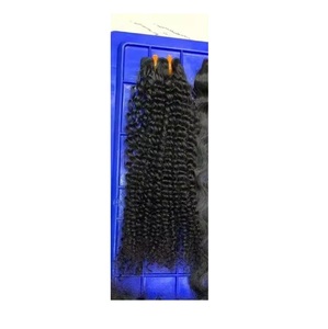 Extensiones de cabello humano vietnamita crudo sin procesar Color Natural 1B Wave Style HD Straight Double Drawn Trama trenzada Genius Trama - Product Image 3