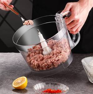 Petite machine à trancher électrique pour composants de noyau de moteur de Carrot-220v de courgette d'aubergine de concombre de citron - Product Image 4