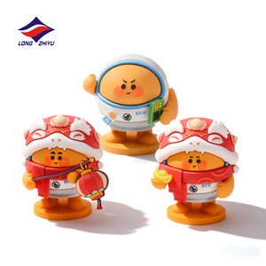 Longzhiyu 20 Năm Tùy Chỉnh Bức Tượng Thiết Kế Nhà Sản Xuất Tùy Chỉnh 3D PVC Hình Hợp Thời Trang Nghệ Thuật Đồ Chơi Mềm Vinyl Hình Món Quà Sáng Tạo Mù Hộp - Product Image 5