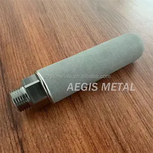 Metal Powder Sintered Filter Pressure Nozzle Ss316l Sintered Rod Cartridge 10micron Stainless Steel Sintered Filter