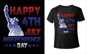 Camiseta con Diseño Gratuito para el Día de la Independencia de Estados Unidos, 250.° Aniversario, Artículos Promocionales para Campañas Electorales y Eventos del 4 de Julio - Product Image 3
